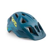 Kaski rowerowe - MET Eldar MIPS Kask Dzieci, petrol blue camo One Size | 52-57cm 2021 Kaski dla dzieci 57002509 - miniaturka - grafika 1