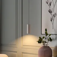 Lampy sufitowe - Deko-Light Lampa wisząca CAN, możliwość ściemniania, biały / opal, salon / jadalnia, aluminium - miniaturka - grafika 1