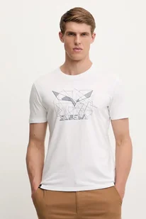 Salewa t-shirt sportowy Eagle męski kolor biały wzorzysty 00.0000029100 - Koszulki męskie - miniaturka - grafika 1