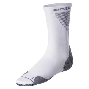 Odlo, Skarpety sportowe, Ceramicool Crew 763740, biały, rozmiar 45/47 - Skarpetki damskie - miniaturka - grafika 1