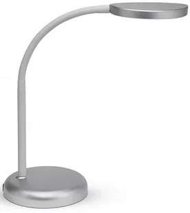 MAUL Lampa biurkowa LED Joy SREBRNA - Lampy stojące - miniaturka - grafika 1