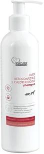 Over Zoo Vet Line Szampon dla psa i kota OVER Ketoconazole + Chlorhexidine 250 ml - Szampony i odżywki dla psów - miniaturka - grafika 1