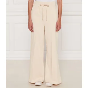 TWINSET Spodnie | flare fit - Spodnie damskie - miniaturka - grafika 1