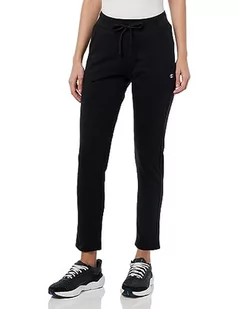Champion Legacy American Classics W-Light stretch polar slim spodnie dresowe damskie, Czarny, M - Spodnie sportowe damskie - miniaturka - grafika 1