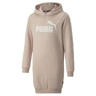 Sukienki - Sukienka dziewczęca Puma ESS Logo różowa 67030947-176 - miniaturka - grafika 1