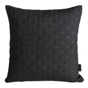 Poszewki na poduszki - Euro Firany Poszewka Dekoracyjna Euro Libi2 Czarny 45x45 1211270 - miniaturka - grafika 1