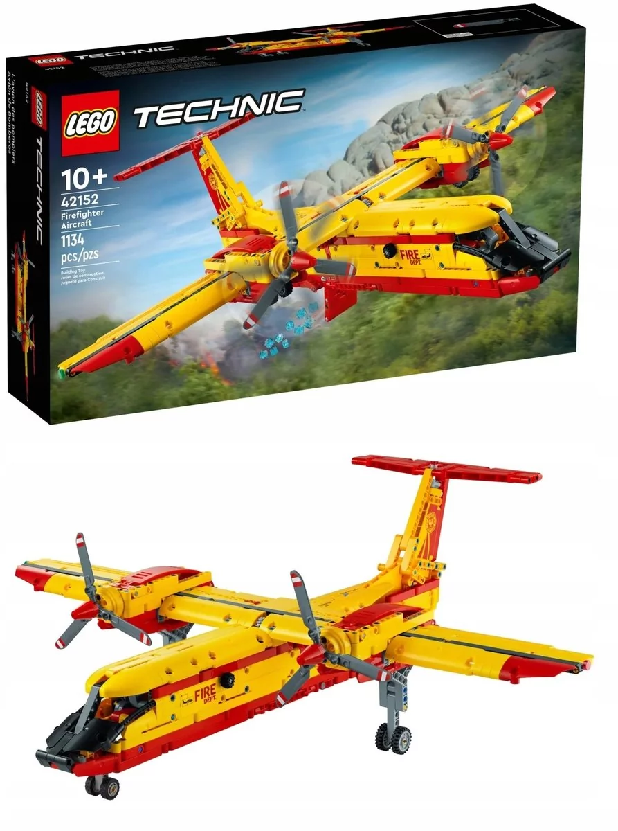 LEGO Technic Samolot Gaśniczy 42152