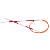 Pasmanteria - druty aluminiowe na żyłce 40 2,50mm KNITPRO SMART - miniaturka - grafika 1