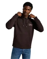 Bluzy męskie - felpa uomo lee 112358005 espresso - miniaturka - grafika 1