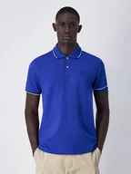 Koszulki męskie - Champion Koszulka polo w kolorze niebieskim - miniaturka - grafika 1