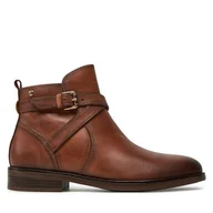 Botki damskie - Botki Pikolinos W3C-8869 Brązowy - miniaturka - grafika 1