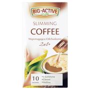 Kawa - Big-Active La Karnita Slimming Coffee 2w1+ Rozpuszczalny napój kawowy 120 g (10 x 12 g) - miniaturka - grafika 1