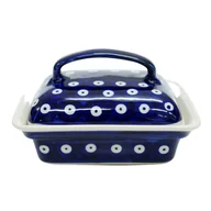 Pozostałe akcesoria kuchenne - Ceramiczna maselniczka Ceramika Bolesławiec - miniaturka - grafika 1