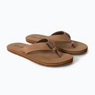 Klapki i japonki męskie - Japonki męskie Rip Curl Revival Leather Open Toe tan - miniaturka - grafika 1