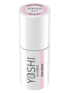 Yoshi - Lakier Hybrydowy 211 Pink Bride 6ml - Lakiery hybrydowe - miniaturka - grafika 3