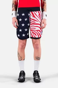 Spodenki Męskie Hydrogen Star Shorts Blue Navy/Red - Spodenki męskie - miniaturka - grafika 1