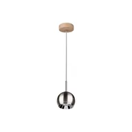 Lampy sufitowe - Spotlight Ball Wood Wisząca Spot-Light 5141174 Drewno Dębowe/Metal Ball Wood Wisząca Spot-Light 5141174 Drewno Dębowe/Metal - miniaturka - grafika 1