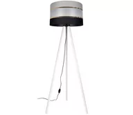 Lampy stojące - Lampa podłogowa CORAL 1xE27/60W/230V biały/czarny/szary/złoty - miniaturka - grafika 1