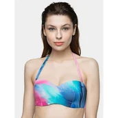 Stroje kąpielowe - Strój kąpielowy góra od bikini damska 4F H4L21KOS002G-90A MULTICOLOR - miniaturka - grafika 1