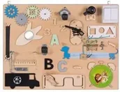 Tablice i flipcharty - Tablica Manipulacyjna Montessori średnia naturalna N 17w1 - 3TOYSM - miniaturka - grafika 1