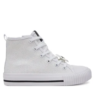 Trampki Karl Lagerfeld Kids Z30585 M Biały - Buty dla dziewczynek - miniaturka - grafika 1