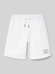 Szorty z dzianiny dresowej z wpuszczanymi kieszeniami - Spodnie i spodenki dla chłopców - miniaturka - grafika 1