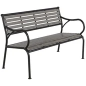 Ogród OUTLET - ŁAWKA OGRODOWA Z OPARCIEM OU_MIR 271_o236 - miniaturka - grafika 1