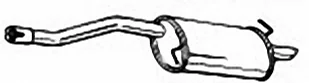 Tłumik końcowy IZAWIT 17.172A 1027882 - Tłumiki - miniaturka - grafika 1