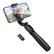 Selfie stick - Borofone Uchwyt Selfie BY13 Nube bluetooth ze statywem i pilotem czarny - miniaturka - grafika 1