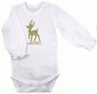 Body dla niemowląt - MAMATTI body dł.rękaw MC r.68 BD001 - miniaturka - grafika 1