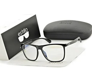 Okulary męskie z filtrem BLUE LIGHT do komputera EST-103K-1 Estillo - Okulary korekcyjne, oprawki, szkła - miniaturka - grafika 1