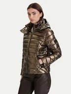 Kurtki damskie - Morgan Kurtka zimowa 242-GELOLA Brązowy Regular Fit - miniaturka - grafika 1