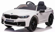 Pojazdy elektryczne dla dzieci - Auto na akumulator BMW M5 Z FUNKCJĄ DRUFTU BIAŁY (SX2118) - miniaturka - grafika 1