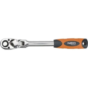 NEO-TOOLS grzechotka z rękojeścią uchylną 1/2 08-519 - Klucze i nasadki - miniaturka - grafika 1