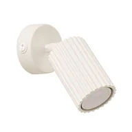 Lampy ścienne - Lampa ścienna KARBON GU10 z włącznikiem - beżowy, podstawa okrągła - miniaturka - grafika 1