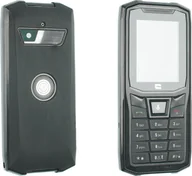 Etui i futerały do telefonów - caseroxx ochronne etui TPU kompatybilne z Crosscall Core-S4 / Core-S5, gumowe etui na telefon komórkowy czarne - miniaturka - grafika 1