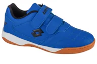 Piłka nożna - Lotto Pacer K 2600110K-5011, dla chłopca, buty halowe - halówki, Niebieski - miniaturka - grafika 1