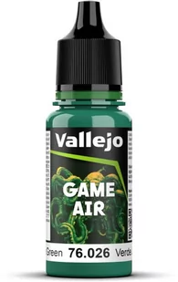 Vallejo 76026 Jade Green Game Air 18ml - Akcesoria i części modelarskie - miniaturka - grafika 1