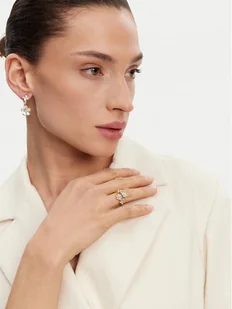 Guess Pierścionek JUBR05 104JW Złoty - Pierścionki - miniaturka - grafika 1