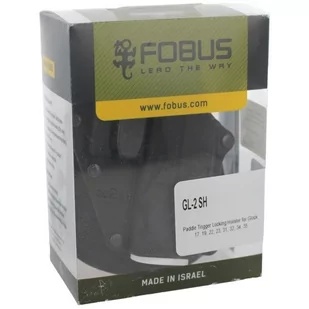 Fobus - Kabura Glock 17, 19, 19X, 22, 23, 31, 32, 34, 35, 45 - Płetwa Standard - Prawa - GL-2 SH - Odzież taktyczna i umundurowanie - miniaturka - grafika 4
