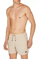 Kąpielówki męskie - Emporio Armani Swimwear Męskie bokserki kąpielowe Emporio Armani Black Labory, 54, Piaskowy żółty, 54 - miniaturka - grafika 1