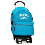 Plecaki szkolne i tornistry - Reebok Boston Plecak szkolny z wózkiem Niebieski 31x44x17,5 cms Poliester 23,87L by Joumma Bags, niebieski, plecak szkolny na kółkach - miniaturka - grafika 1