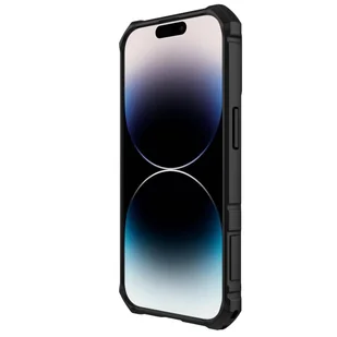 Nillkin CamShield Armor Pro Magnetic Case etui iPhone 14 Pro magnetyczny pokrowiec MagSafe z osłoną na aparat niebieskie - Etui i futerały do telefonów - miniaturka - grafika 6