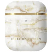 Akcesoria do słuchawek - iDeal Of Sweden iDeal of Sweden Printed Etui Obudowa do AirPods 2 / AirPods 1 (Golden Pearl Marble) IDFAPC-194 - miniaturka - grafika 1