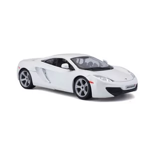 Bburago McLaren MP4-12C MET White 1:24 - Samochody i pojazdy dla dzieci - miniaturka - grafika 1