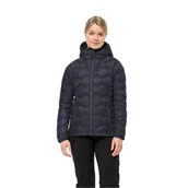 Kurtki damskie - Damska kurtka puchowa w góry ALPSPITZE DOWN HOODY W graphite - XS - miniaturka - grafika 1