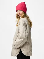 Czapki damskie - Pieces Czapka dzianinowa w kolorze różowym - miniaturka - grafika 1