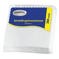 Folia, papier śniadaniowy, serwetki - Grosik Serwetki GASTRONOMICZNE 15X15 CM 200 SZTUK (ZZA133700) - miniaturka - grafika 1
