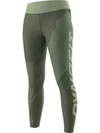Spodnie sportowe damskie - DYNAFIT Legginsy funkcyjne "ULTRA GRAPHIC" w kolorze zielonym - miniaturka - grafika 1