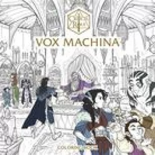 Critical Role: Vox Machina Coloring Book - Pozostałe książki - miniaturka - grafika 1